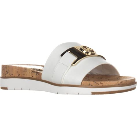 michael kors women's celena wedges optic white|Michael kors wedge sandal + FREE SHIPPING .